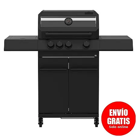 Kingstone KMS Barbacoa de gas Cliff 3500 Beast Black