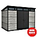 Keter Caseta para jardín Signature Strom Grey 117 
