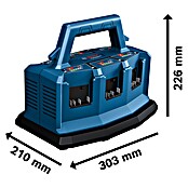 Bosch Professional AMPShare 18V Cargador de baterías GAL 18V6-80 (Específico para: Baterías Bosch Professional 18V) | BAUHAUS