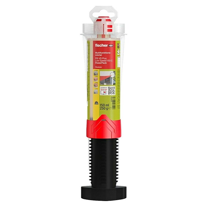 Fischer Univerzalna malta FIS VS Plus Low Speed 150 C PowerPack  (150 ml, Siva) | 1060 - Dübel | AADD - Dübel | AAD - Kleineisenwaren | AA - Eisenwaren | A - Eisenwaren | BAUHAUS