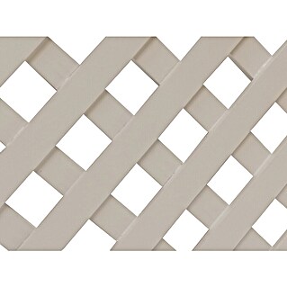 Celosía para exterior D12 Clásica (85 x 218 cm, Blanco)
