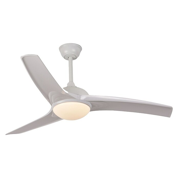 Ventilador de techo Elegance (Blanco, 132 cm, 35 W, Blanco cálido) | BAUHAUS