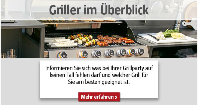 Griller im Überblick