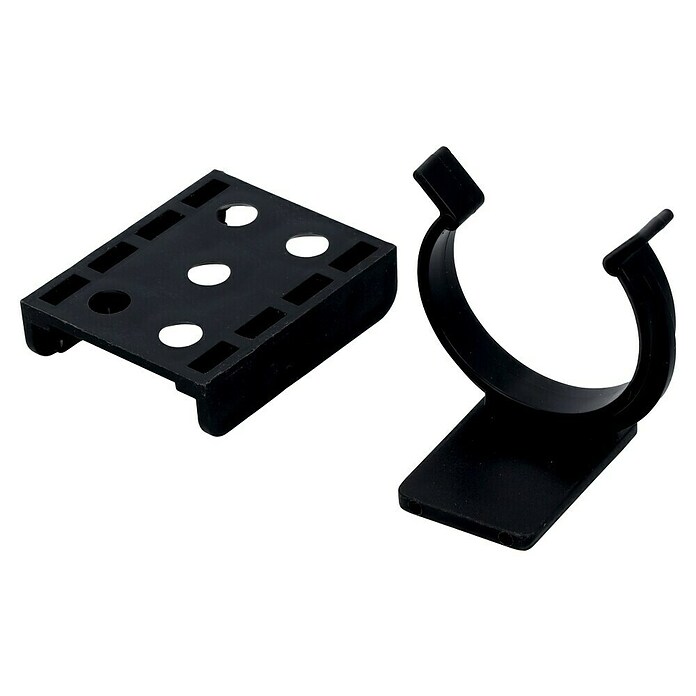 Stabilit Clip para embellecedor de zócalos (37 x 30 mm, Tipo de montaje: Atornillado)