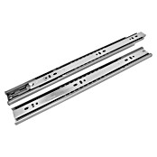 Accuride Schubladenführung 3832 EC sanftes Schließen (Einbaulänge: 400 mm, Traglast: 45 kg, Vollauszug, Seitlich am Schubkasten, Verzinkt)