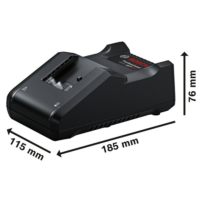 Bosch Professional Cargador GAL 18V-40 (Específico para: Baterías de litio Bosch Professional 14,4 V/18V)