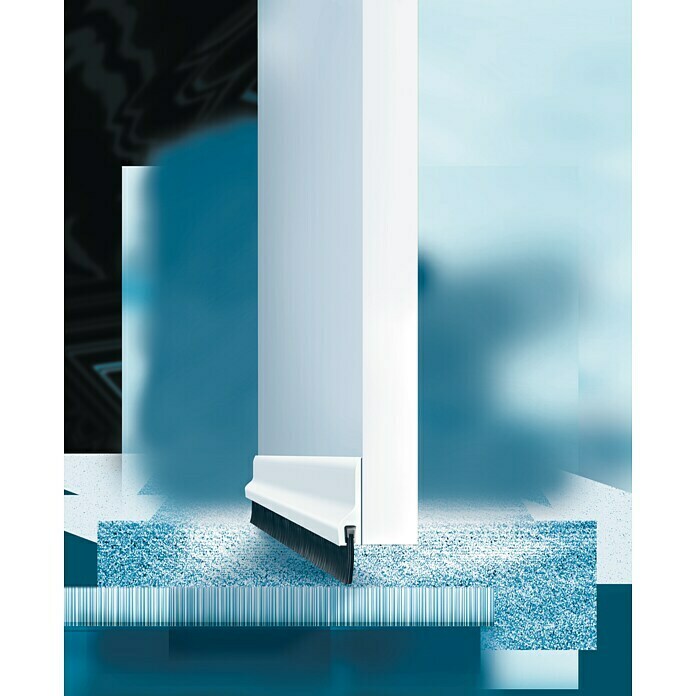 Tesa MOLL Burlete de silicona Premium Flexible (Transparente, 6 m x 9 mm x  7 mm, Apto para: Desajustes de 1 - 7 mm)