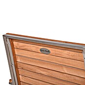 Garden Pleasure Gartenstuhl-Set Denver 4er Set (4 Stk., Teakholz, Stapelbar, Natur, B x T x H: 53 x 50 x 86 cm) | BAUHAUS