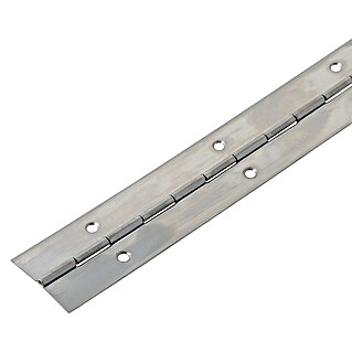 Stabilit Stangenscharnier (1.200 x 32 mm, Vernickelt, Stahl)