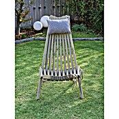 Garden Pleasure Relaxsessel Falun inkl. Kissen (Kiefernholz, Grau, 93 x 69 x 104 cm) | BAUHAUS