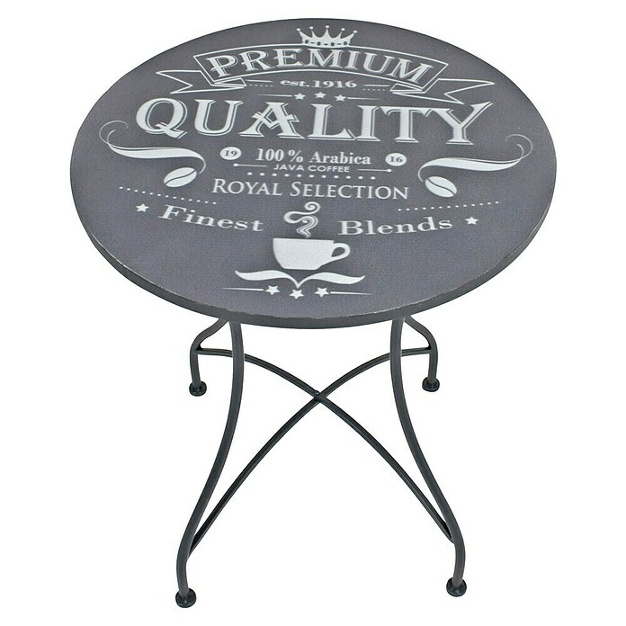 Garden Pleasure Gartenmöbel-Set Royal (3 -tlg., Grau, Klappbar) | BAUHAUS