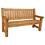Garden Pleasure Gartenbank Allgäu 3-Sitzer (B x T x H: 184 x 69,5 x 96 cm, Kiefer, Natur) | BAUHAUS