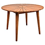 Garden Pleasure Gartentisch rund Fremont (Ø x H: 110 x 75 cm, Akazie, Natur) | BAUHAUS