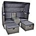 Garden Pleasure Loungesofa Saint-Tropez 2-Sitzer 