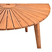 Garden Pleasure Gartentisch rund Fremont (Ø x H: 110 x 75 cm, Akazie, Natur) | BAUHAUS