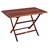 Garden Pleasure Gartentisch Orlando (L x B x H: 120 x 70 x 74 cm, Eukalyptus, Natur, Klappbar) | BAUHAUS