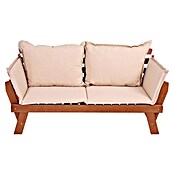 Garden Pleasure Gartenbank Fortuna (B x T x H: 162 x 72 x 75 cm, Eukalyptus, Natur, Klappbar) | BAUHAUS