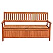 Garden Pleasure Gartenbank Houston 3-Sitzer (B x T x H: 157 x 59 x 90 cm, Eukalyptus, Natur) | BAUHAUS