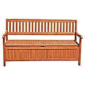 Garden Pleasure Gartenbank Houston 3-Sitzer (B x T x H: 157 x 59 x 90 cm, Eukalyptus, Natur) | BAUHAUS