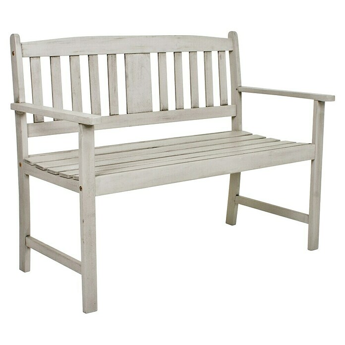Garden Pleasure Gartenbank Stirling (B x T x H: 110 x 56,5 x 86 cm, Eukalyptus, Grau) | BAUHAUS