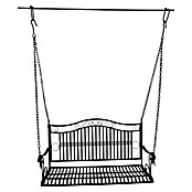 Garden Pleasure Hängebank Cumbal (B x T x H: 114 x 50 x 58 cm, Eisen, Schwarz-Matt) | BAUHAUS