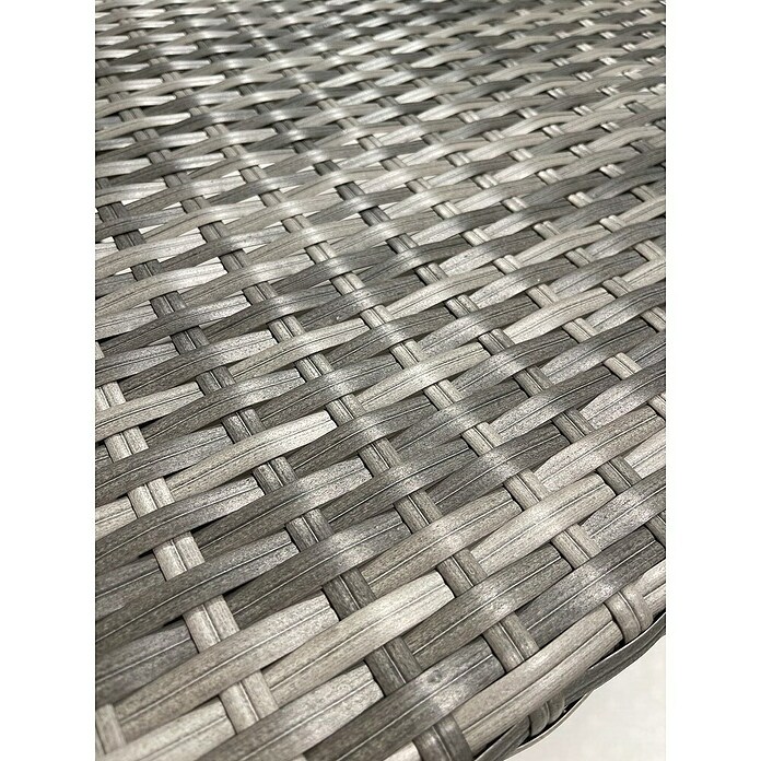 Garden Pleasure Loungemöbel-Set Cadiz (3 -tlg., Aluminium, Kunststoffgeflecht HDPE, Schwarz/Grau) | BAUHAUS