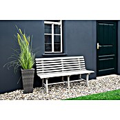 Garden Pleasure Gartenbank Mandalay (B x T x H: 150 x 60 x 82 cm, Eukalyptus, Grau) | BAUHAUS