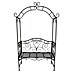 Garden Pleasure Gartenbank Colima mit Rosenbogen 