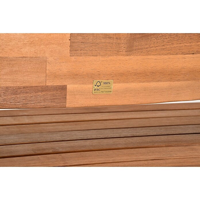 Garden Pleasure Gartenbank Hadia (B x T x H: 140 x 66 x 90 cm, Akazienholz, Natur) | BAUHAUS