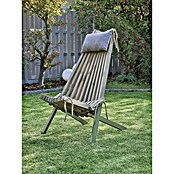 Garden Pleasure Relaxsessel Falun inkl. Kissen (Kiefernholz, Grau, 93 x 69 x 104 cm) | BAUHAUS