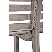 Garden Pleasure Gartenbank Mandalay (B x T x H: 150 x 60 x 82 cm, Eukalyptus, Grau) | BAUHAUS