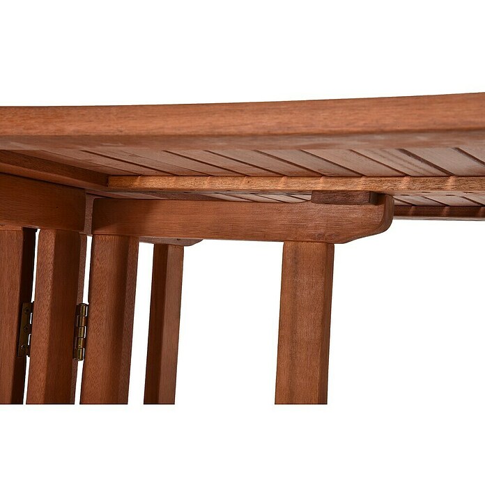 Garden Pleasure Gartentisch Baltimore (L x B x H: 120 x 70 x 73 cm, Eukalyptus, Natur, Rechteckig, Klappbar) | BAUHAUS