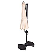 Garden Pleasure Ampelschirm rund Deluxe (Creme, Durchmesser Bespannung: 300 cm) | BAUHAUS
