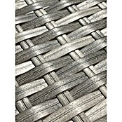 Garden Pleasure Loungemöbel-Set Cadiz (3 -tlg., Aluminium, Kunststoffgeflecht HDPE, Schwarz/Grau) | BAUHAUS