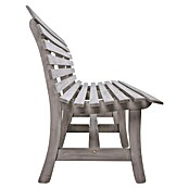 Garden Pleasure Gartenbank Mandalay (B x T x H: 150 x 60 x 82 cm, Eukalyptus, Grau) | BAUHAUS