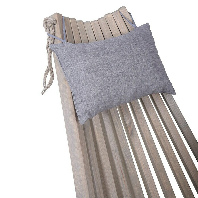 Garden Pleasure Relaxsessel Falun inkl. Kissen (Kiefernholz, Grau, 93 x 69 x 104 cm) | BAUHAUS
