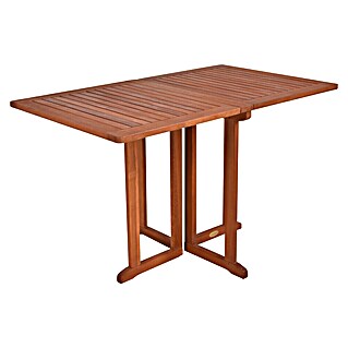 Garden Pleasure Gartentisch Baltimore (L x B x H: 120 x 70 x 73 cm, Eukalyptus, Natur, Rechteckig, Klappbar)