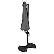 Garden Pleasure Ampelschirm rund Deluxe (Anthrazit, Durchmesser Bespannung: 300 cm) | BAUHAUS