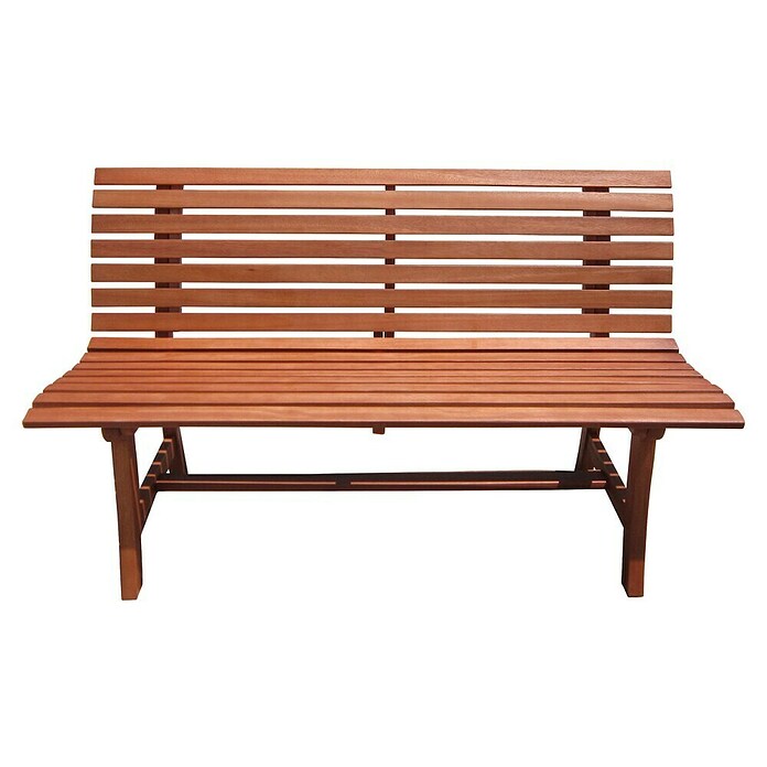 Garden Pleasure Gartenbank Moreno (B x T x H: 140 x 61 x 82 cm, Eukalyptus, Natur) | BAUHAUS
