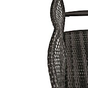 Garden Pleasure Hängebank Cuneo (B x T x H: 131 x 64 x 53 cm, Polyrattan, Akazie, Grau) | BAUHAUS