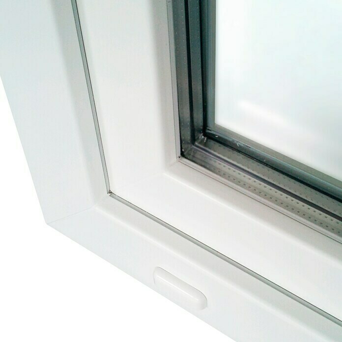 Pocos miércoles Bloquear Solid Elements Ventana de PVC Practicable-Oscilobatiente (60 x 90 cm,  Derecha, Blanco, Sin persiana) | BAUHAUS