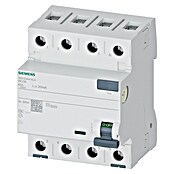 Siemens FI-Schalter (40 A, 30 mA, Polanzahl: 4) | BAUHAUS