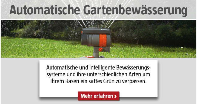Automatische Gartenbewässerung