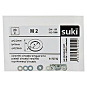 Suki Arandela (M 2, Acero, 20 ud.) | BAUHAUS