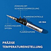 Dremel Gaslötkolben Versatip 2000-7 (1200 °C (freie Luft) 680 °C (Heißluft) 550 °C (Spitzenwerte)) | BAUHAUS