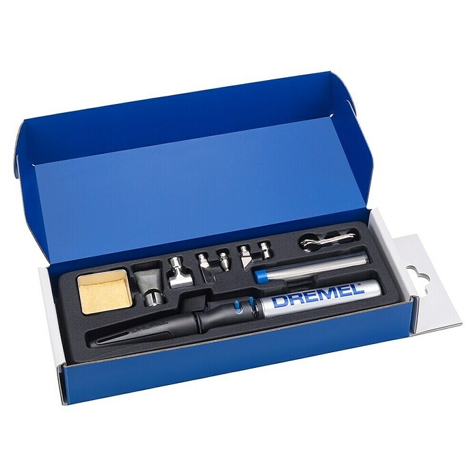 Dremel Soldador a gas 2000-7 (1200 °C (aire libre) 680 °C (aire caliente) 550 °C (puntas)) | BAUHAUS