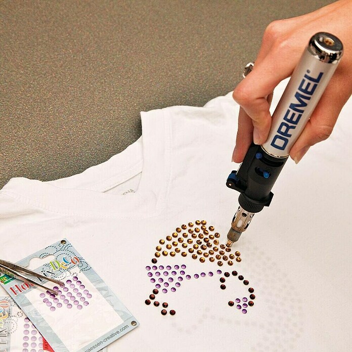 Dremel Soldador a gas 2000-7 (1200 °C (aire libre) 680 °C (aire caliente) 550 °C (puntas)) | BAUHAUS