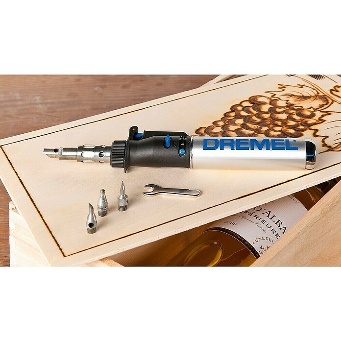 Dremel Soldador a gas 2000-7 (1200 °C (aire libre) 680 °C (aire caliente) 550 °C (puntas)) | BAUHAUS