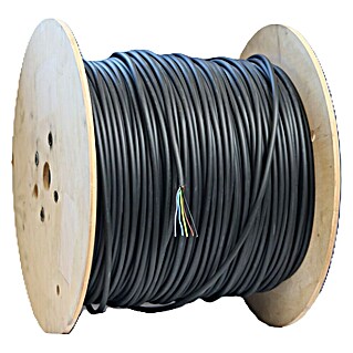 Erdkabel E-YY-J (3 Stk., 1,5 mm², 300 m, Schwarz)