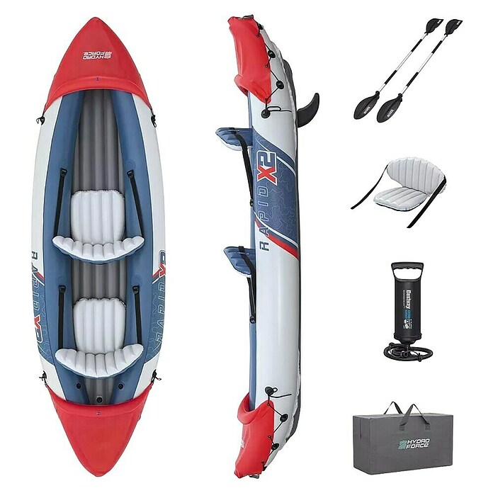 Bestway Hydro Force Kajak Rapid X2  (D x Š: 321 x 100 cm, Prikladno za: 2 osobe) | BAUHAUS